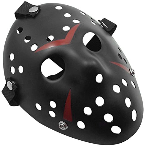 Lovful Cosplay Costume Mask Halloween Party Cool Mask,Black,One Size