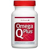 Dr. Sinatra Omega Q Plus– Omega-3 and CoQ10 Supplement Delivers Everyday Heart Health Support with 50 mg of CoQ10 and Provides Antioxidant Power (60 softgels)
