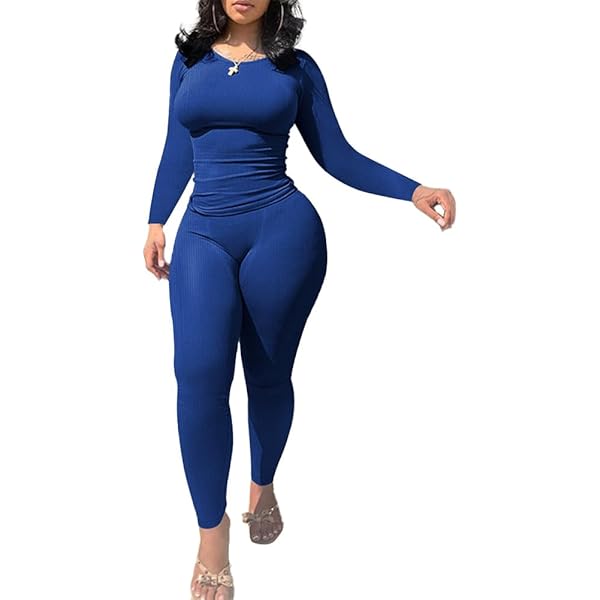 Sweatsuits Women 2 Piece Outfit Oversized Hoodie Joggers Sweatpants Track Suits Matching Loung𝓮 Pants (Sky Blue, XXL - View #10
