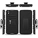 Blackberry DTEK50 Case, CoverON [Explorer Series] Holster Hybrid Armor Belt Clip Hard Phone Cover For Blackberry DTEK50 Case - Black