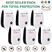 LIGHTSMAX (2018 UPGRADED) Pest Control Ultrasonic Repeller for Mosquitoes, Mice, Ants, Roaches, Spiders, Bugs, Flies, Insects, Rodents, Pest Control Ultrasonic Repeller Safe for Human & Pets (6 Pack)