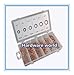 110pcs Metric Sealing Copper Washers, DIN 7603, DIY Hardware Box/Assortment