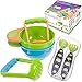 Mash & Serve Baby Bowl Set with Toddler Training Spoon & Fork Also Comes with A Travel Case - Makes A Great Gift
