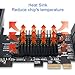 QNINE PCIe SATA Card 6 Port with 6 SATA Cables and a SATA Power Splitter Cable, 6 Gb/s PCIe SATA Controller Expression Card with Low Profile Bracket, Boot as System Disk, Support 6 SATA 3.0 Devices