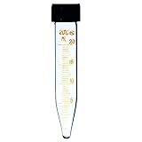 Deschem 3Pcs 20mL Glass Centrifuge Test Tube