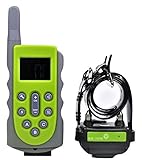 KOOLKANI® 650 Yards Remote Dog Training Collar Obedience Trainer:Rechargeable Waterproof Collar w/10 Levels of Adjustable Static Stimulation,Beep Tone and Vibration (One-dog Trainer)