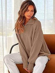 ANRABESS Women's 2023 Fall Oversized Sweater