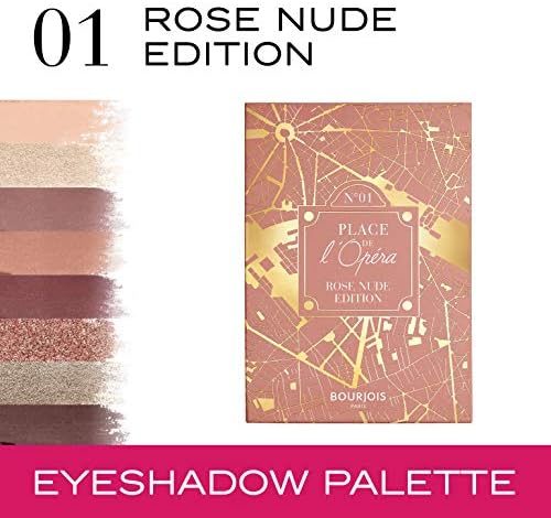 Bourjois Beau Regard Palette Oogschaduw 01 Place De L Opera Edycja Rozowa Amazon Pl Beauty