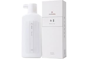 CA Society White Calligraphy Ink, White Sumi Ink, Sumi Calligraphy Ink, Chinese Calligraphy Painting Ink, 250ml (8.45oz)