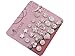 Pack of 12 Clear Crystal Cute Magnetic Stud Earrings for Girls Kids [C]