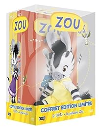 Zou : Vol. 1 : Zou s'amuse + Vol. 3 : Zou à l'école - + 1 Peluche