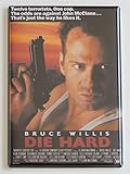 Die Hard Movie Poster Fridge Magnet (2 x 3 inches)