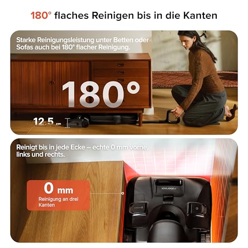 F25 ACE Pro Nass-Trockensauger, 25000Pa, JetFoaming gegen Flecken, Anti-Haar-Verwicklung, 180° Flach-Design, Heißwasser-Selbstreinigung & Heißlufttrocknung