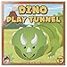 6 Foot Dino Themed Pop-Up Play Tunnel Children's Exploration Tube Toy with Carry Bag - Indoor & Outdoor by K-Roo Sports