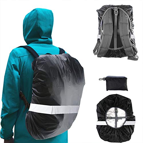 image for Frelaxy Hi-Visibility Backpack Rain Cover 100% Waterproof Upgraded Ult