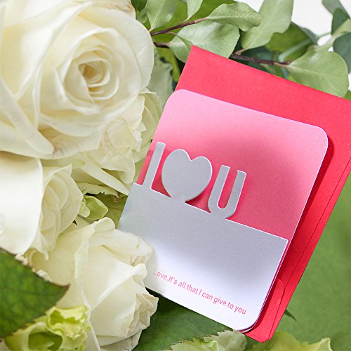 Geekper 40 Pack Greeting Cards - Assorted Thank You Note Cards for Wedding Birthday - Envelopes Included 2.7 x 2.7 inch