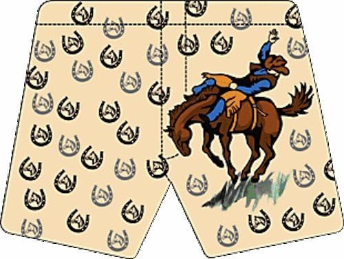 Unisex Western Boxer Shorts - Magic Boxers - Medium