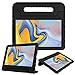 Fintie Shockproof Case for Samsung Galaxy Tab A 10.5 2018 Model SM-T590/T595/T597, Kiddie Series Light Weight Convertible Handle Stand Kids Friendly Cover, Black