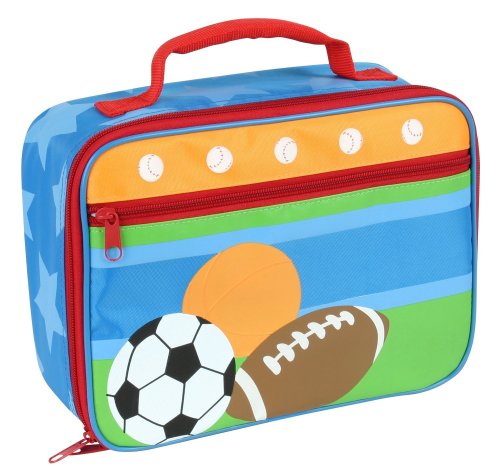Stephen Joseph Boys Classic Lunch Box, Orange Sports
