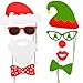 JOYIN 66 Pieces Christmas Photo Booth Props for Christmas Event Party Favors and Christmas Decorations Art Crafts