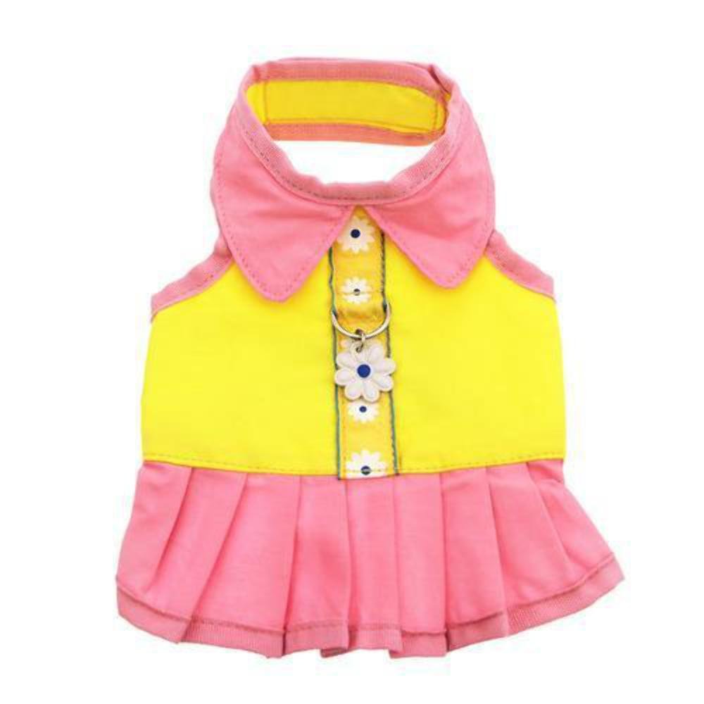 Doggles Dog Harness Dress, Yellow, XX Smalll — image 1