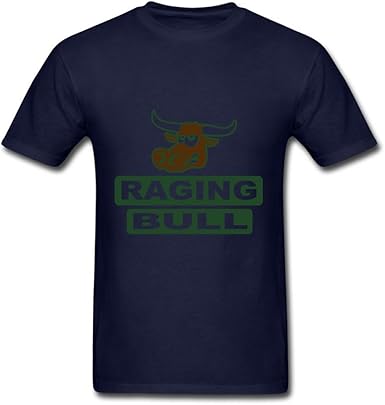 Amazon.com: Artful Customs Men T-shirt Raging Bull Printed Xxx-large: Clothing