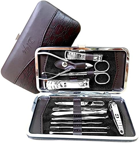 DLFE Manicure Pedicure Stainless Steel Set of 12pcs