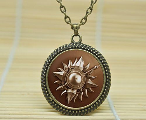 Fashion Jewelry Martell Game Of Thrones Glass Cabochon Necklace A3279