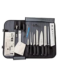 Mercer Culinary Partners in Education, kit Millennia de 13 piezas para escuela de cocina, Negro