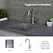 KRAUS Oletto Single Handle Kitchen Bar Faucet in Chrome Finish, KPF-2600CH