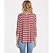 Billabong Junior's Wound Up Striped Knit Top