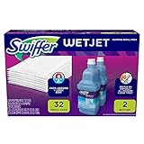 Wet-Jet Mopping Refill Pack - 32 Refill Pads + 2 Bottles of Cleaner