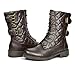 DREAM PAIRS TRUDER Women's Fashion Lace Up Military Combat Booties Boots