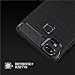 ASUS zenfone 3 ZOOM ZE553KL Case,Mustaner Shock-Absorption Carbon Fiber Flexible TPU Rubber Soft Silicone Full-body Protective Cover for 5.5