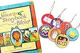 Wood Children's Jesse Tree Advent Ornaments ~ The