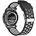 FanTEK 20mm Smart Watch Bands, Silicone Sport Quick Release Strap Wristband