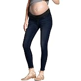Hybrid & Company Maternity Women's Super Comfy Ultra Stretch Skinny Jeans