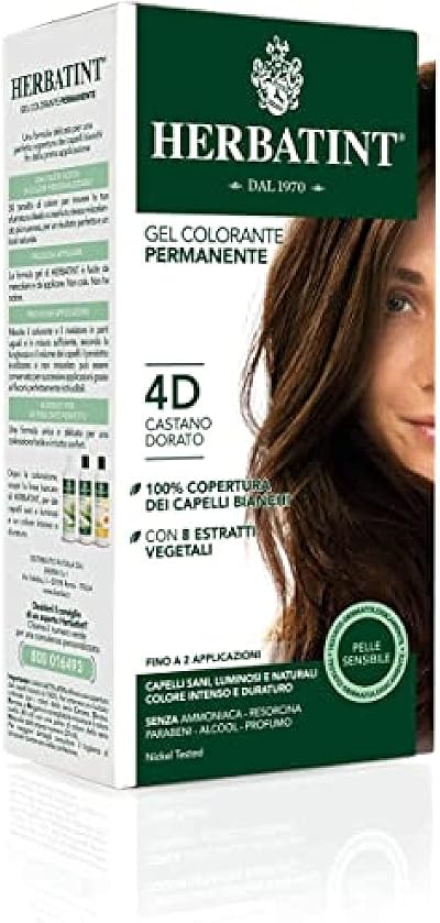Herbatint Golden Chestnut 150ml Permanent Hair Colour Gel
