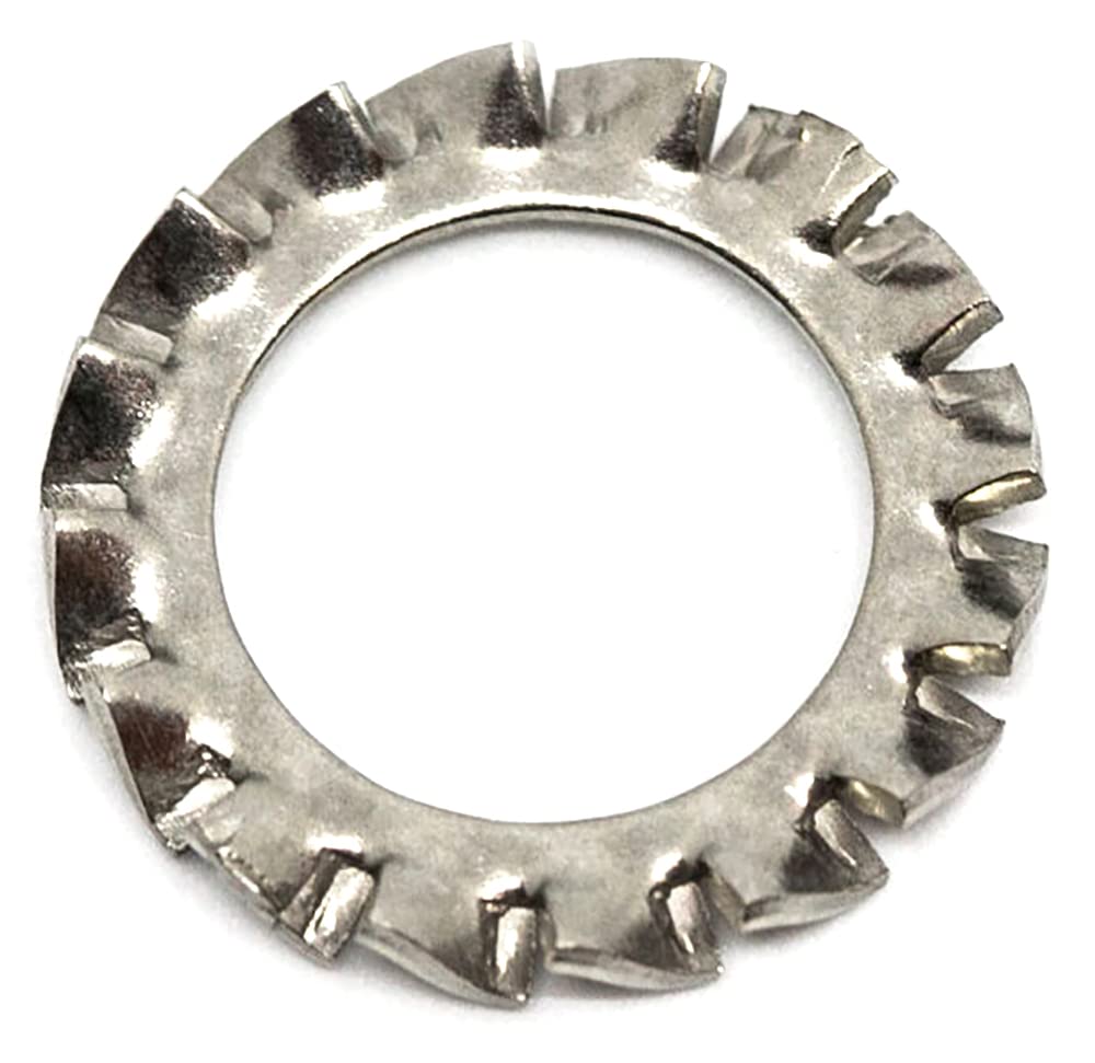 M12 (12mm) Stainless Steel External Serrated Shakeproof Washer Lock Washers DIN 6798A (Pack of 20) C05C/2