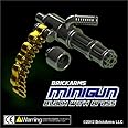 BrickArms Minigun 2.5-Inch [Black with Brass Ammo Chain]