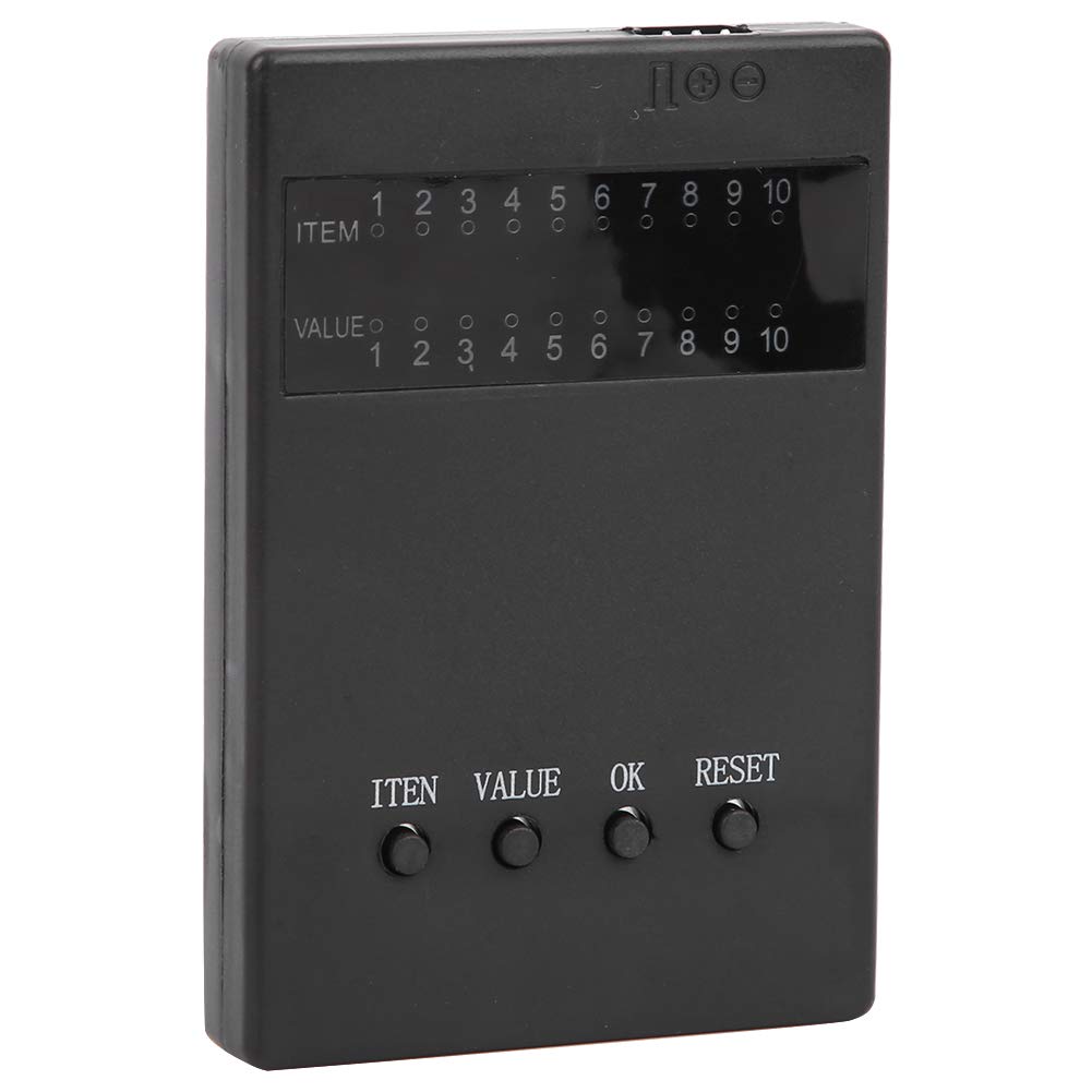 Ejoyous RC Programming Card, RC Brushless Motor ESC Program Card Sensorless Brushless Accessories, for 1/10 RC Car 3.1 X 2.1 X 0.5 Inch