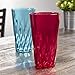 Palmetto 20-ounce Plastic Tumblers | set of 16 in 4 Assorted Colors