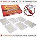 6 PACK MOSQUITO REPELLER BUG BAND BRACELET REPLACEMENT REFILLS All Natural Insect Repellent (Ticks Flies Fleas Ticks Gnats) No Spray DEET FREE Pest Control (Babies Kids Safe) WORKS GUARANTEED!
