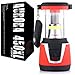 Internova Aurora 450XL - 360 Degree Duel Colored LED Camping and Emergency Lantern with Remote - Backpacking - Hiking - Auto - Home - College (Sunset Red)