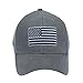 American Flag Baseball Hat - 6 Panel Hat Custom Caps Cool Baseball Hats Usa Cap Grey Gray Operation Hat Low Rise Condor Women Best Mens Classic Operator America Youth Adult Military Boy Girl Youth