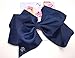 JoJo Siwa 7 Inch Large JOJO Bow with Metal Pin Barrette Clip On Card Ribbon Headpiece Hair Accessory for Little Girls, Teens - Jo Jo Big HairBow Signature Collection