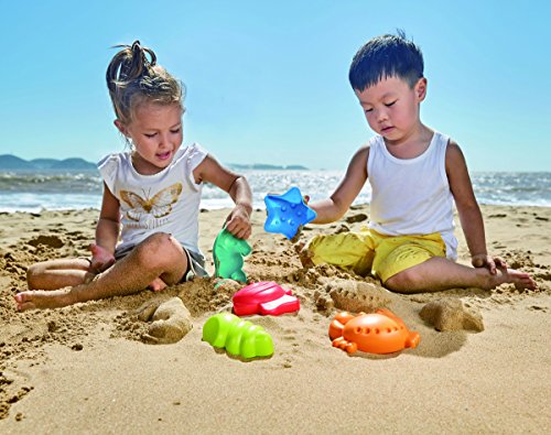 Hape Sea Creatures Sand and Beach Toy Set Toys, Multicolor - //coolthings.us