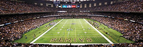 MasterPieces NFL Panoramics 1000 Puzzles Collection - New Orleans Saints NFL Panoramics 1000 Piece Jigsaw Puzzle