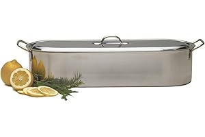 RSVP Endurance Stainless Steel Fish Poacher, 18 Inch (ST-18P)