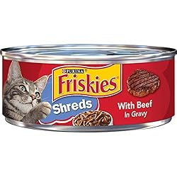 Purina Friskies Gravy Wet Cat Food, Shreds